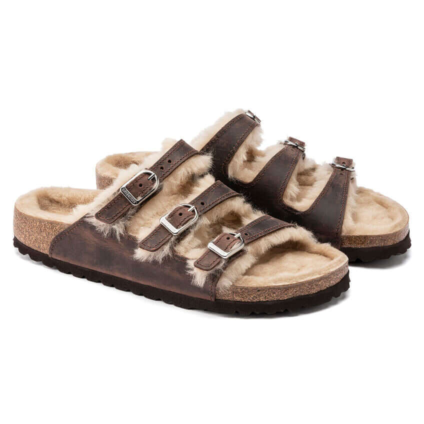 Birkenstock Florida HABANA SH Oiled Leather-NAR