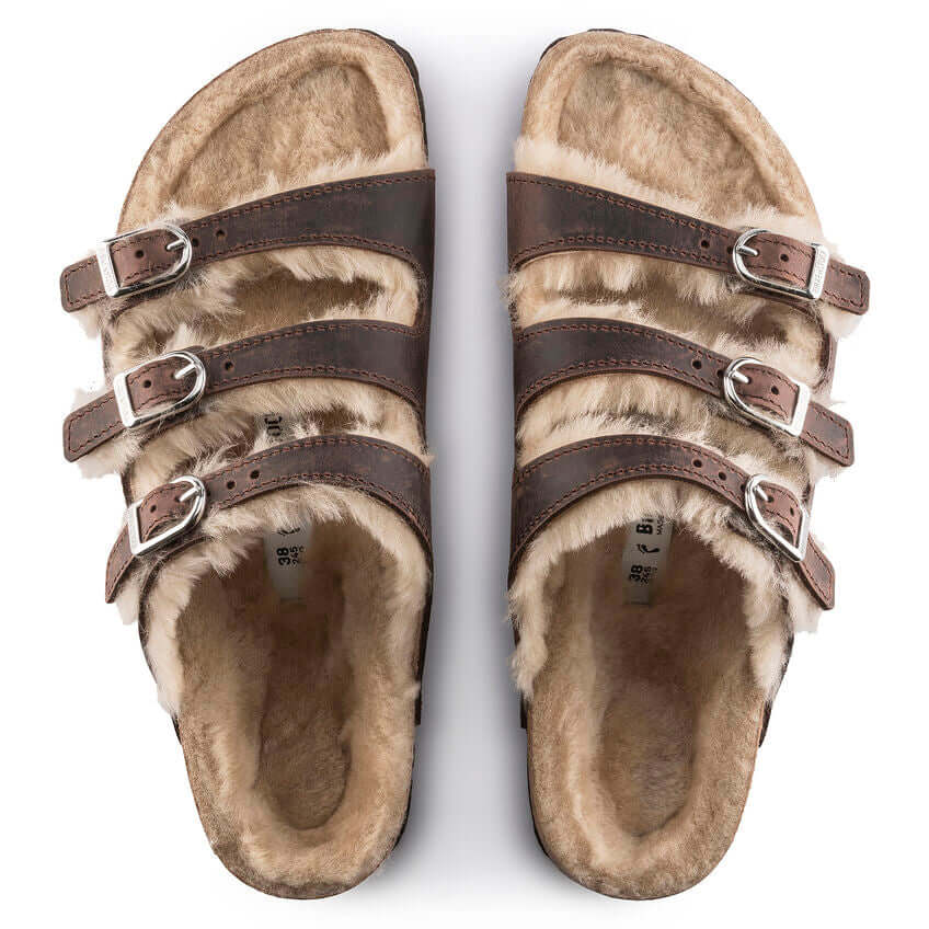 Birkenstock Florida HABANA SH Oiled Leather-NAR