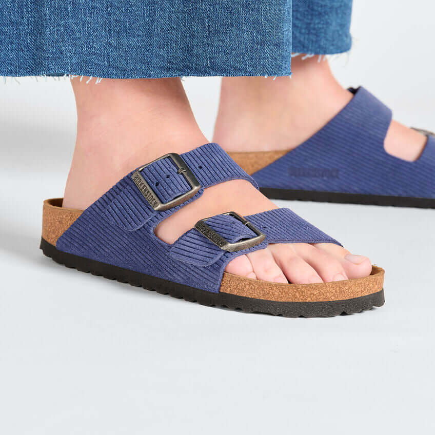 Birkenstock W Arizona Corduroy INDIGO Narrow