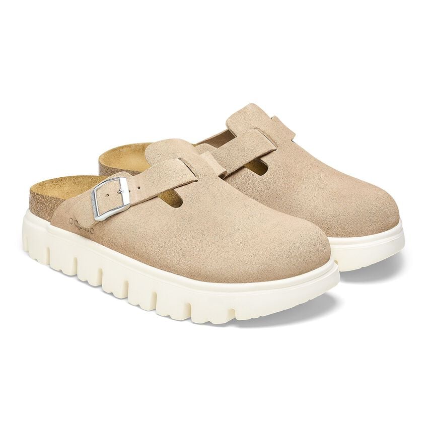 Birkenstock W Boston Chunky WARM SAND - NARROW