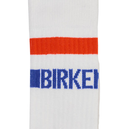 Birkenstock Striped Crew Socks WHITE