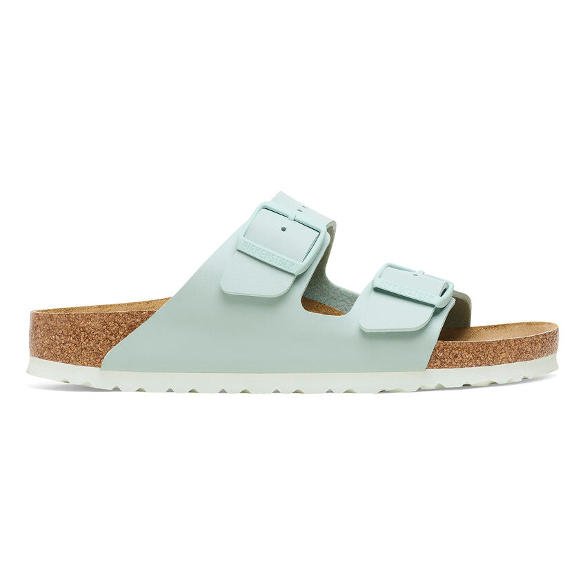 Birkenstock W Arizona Canvas Rivet Logo SURF GREEN - TAILLE NARROW