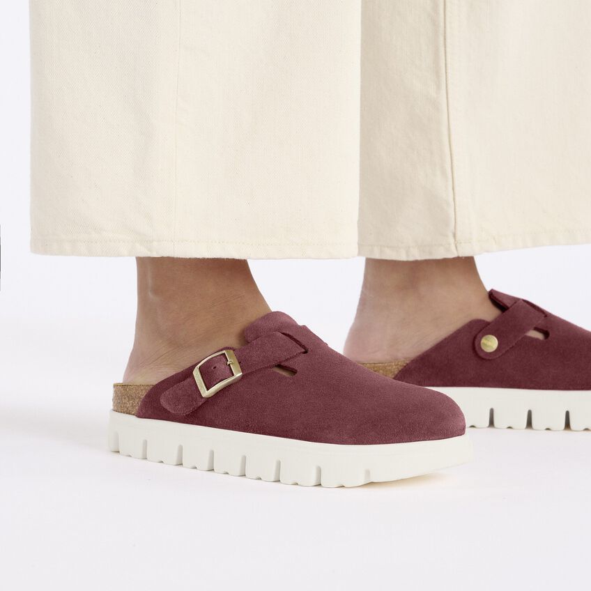 Birkenstock W Boston Chunky BERRY CRUSH - NARROW