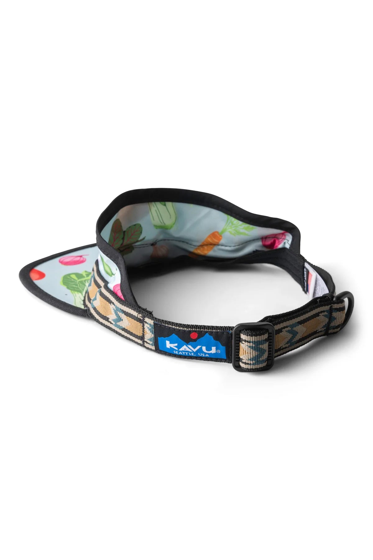 KAVU Synthetic Strapvisor VEGGIE TOSS