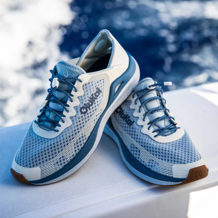 Olukai M Ahi BLUE PEARL/ WHITE SAND