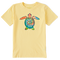 Life Is Good Kids SS Crusher Turtle Shell SAND YELLOW
