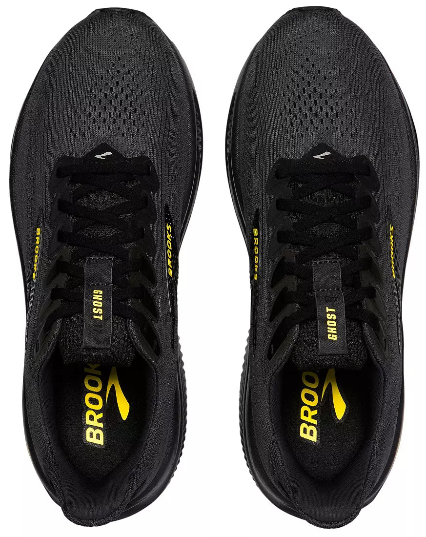 Brooks M Ghost 17 EBONY/BLACK/YELLOW