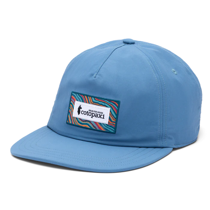 cotopaxi gear for good Cotopaxi Making Waves Heritage Tech Hat BLUE SPRUCE