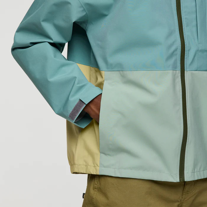 Cotopaxi M Cielo Rain Jacket BLUEGRASS / SILVER LEAF