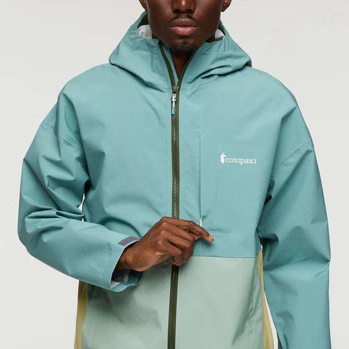 Cotopaxi M Cielo Rain Jacket BLUEGRASS / SILVER LEAF