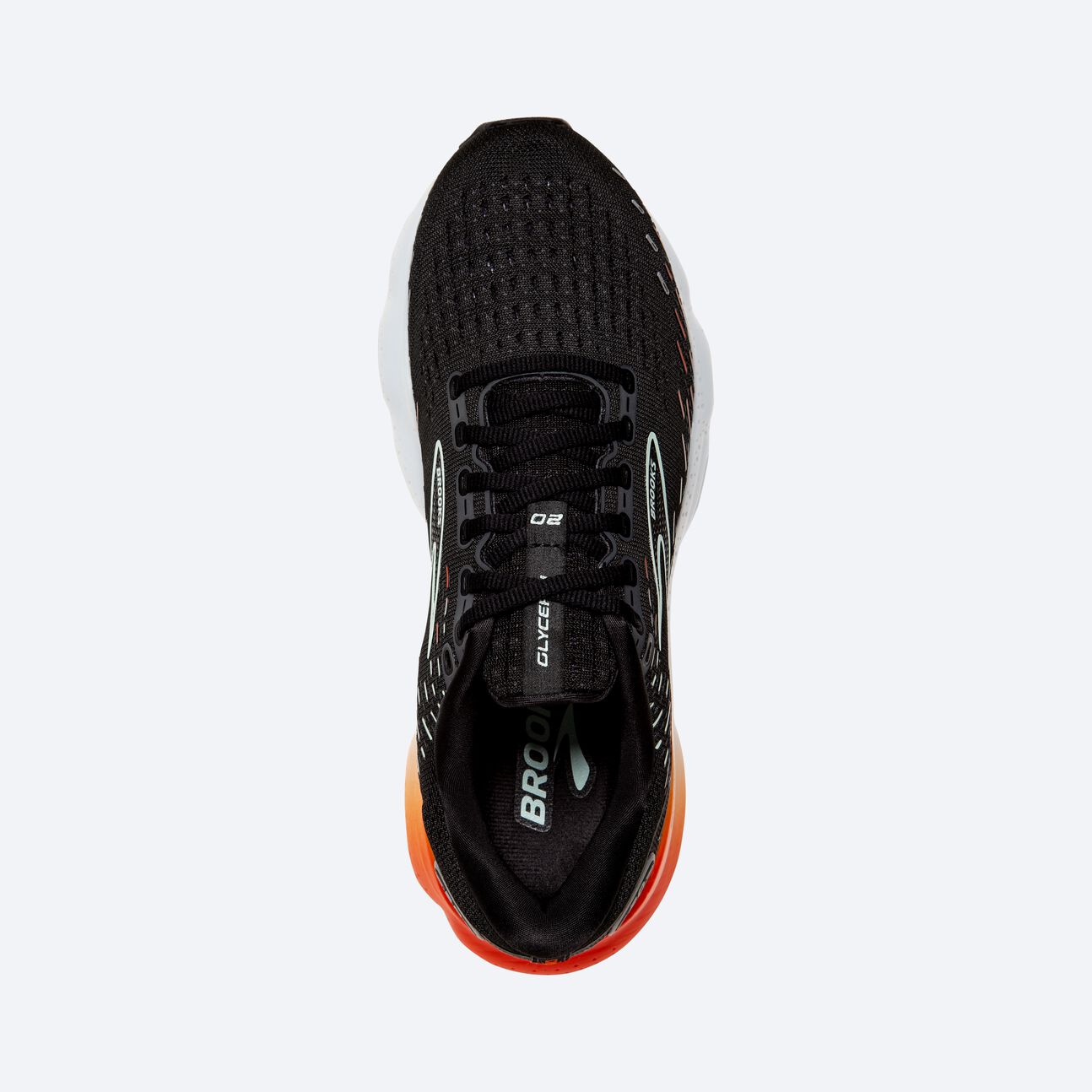 Brooks W Glycerin 20 BLACK / RED / OPAL