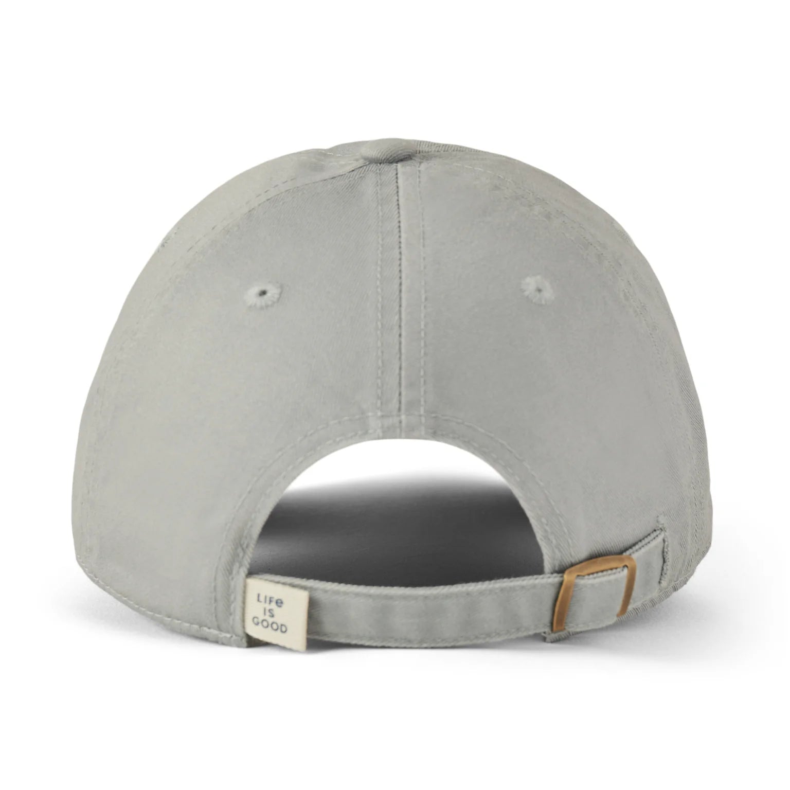 Life Is Good Chill Cap Vintage Wordmark GRAY BLUE