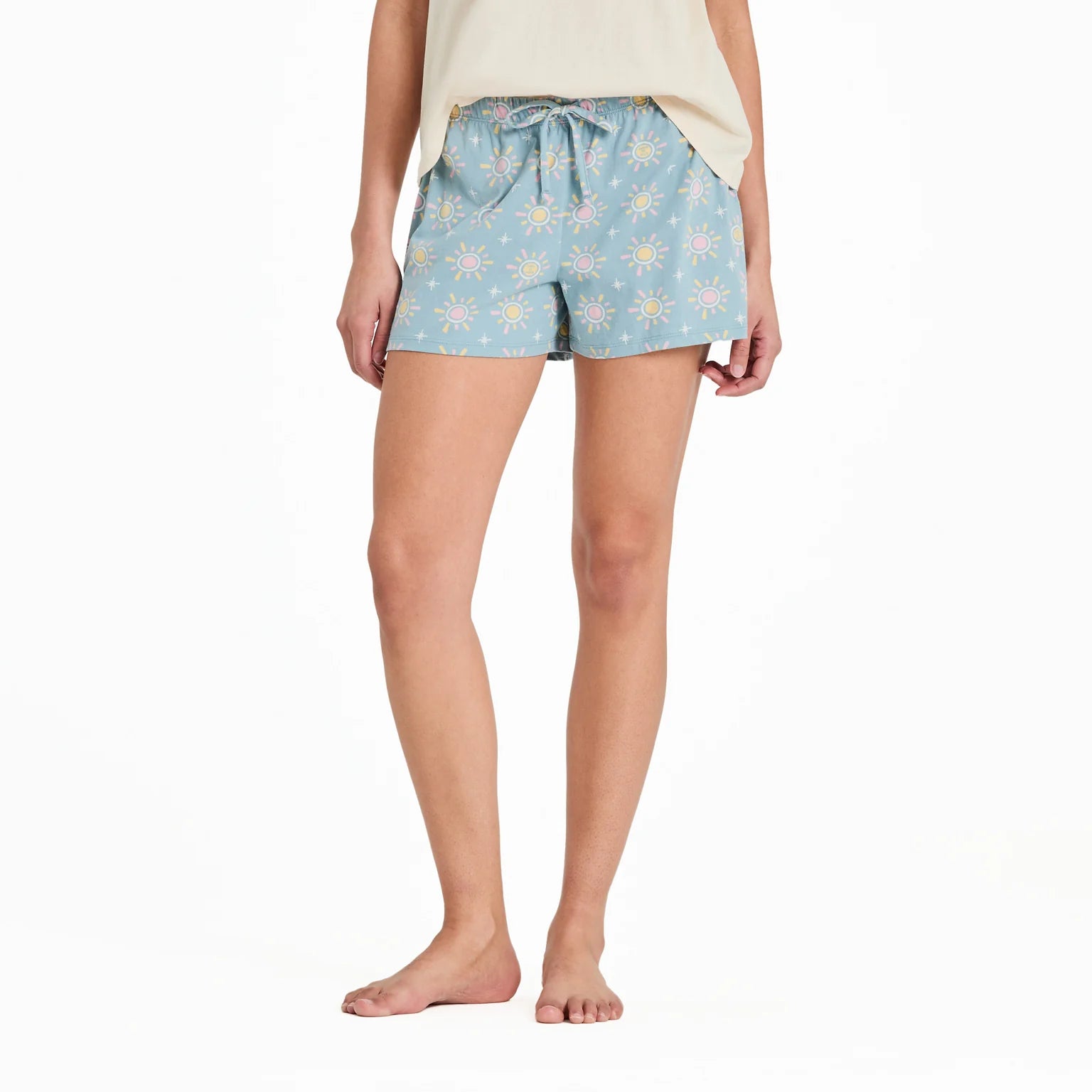 Life Is Good W Snuggle Up Short Sunshine SMOKE BLUE