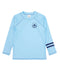 Feather 4 Arrow Boys LS Icon Rashguard CYRSTAL BLUE