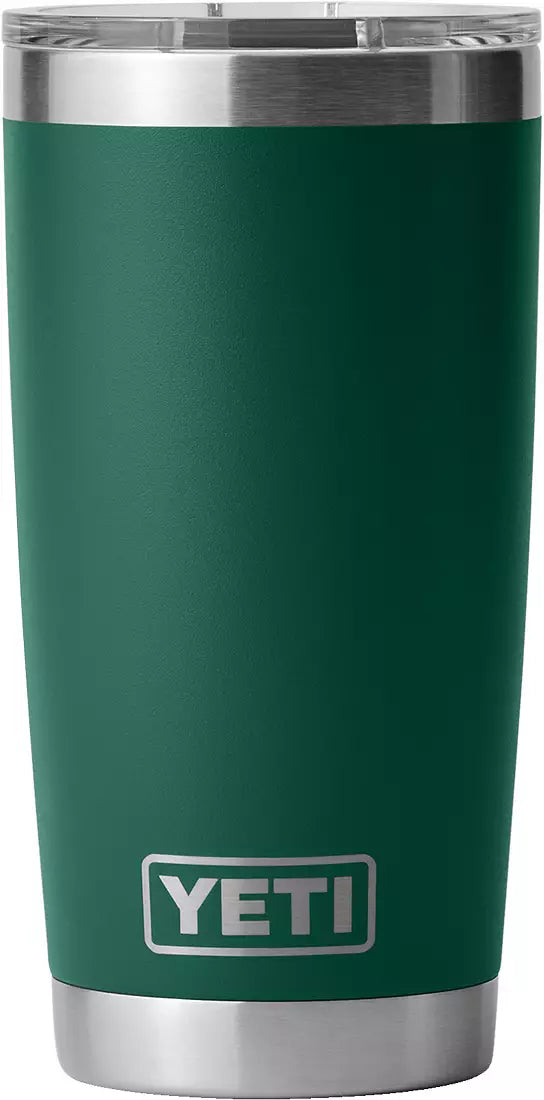 Yeti Rambler 20 oz Tumbler BLACK FOREST GREEN
