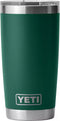Yeti Rambler 20 oz Tumbler BLACK FOREST GREEN