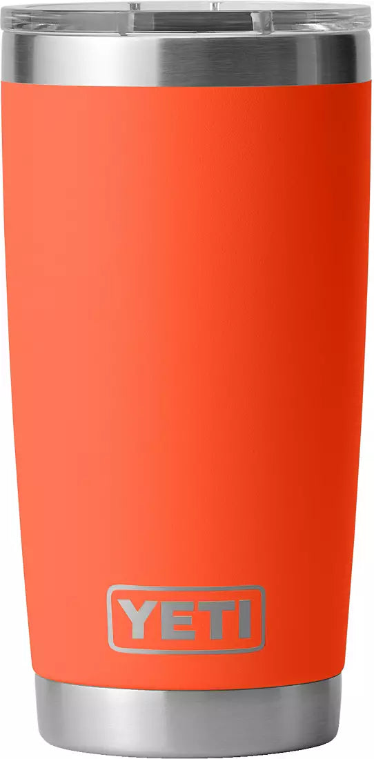 Yeti Rambler 20 oz Tumbler PAPAYA