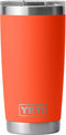 Yeti Rambler 20 oz Tumbler PAPAYA