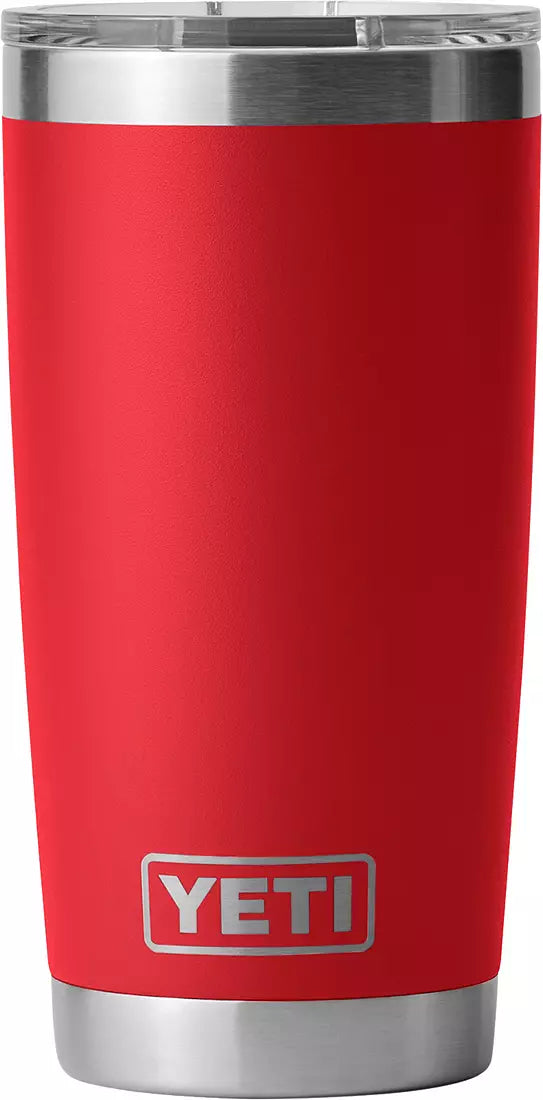 Yeti Rambler 20 oz Tumbler RESCUE RED