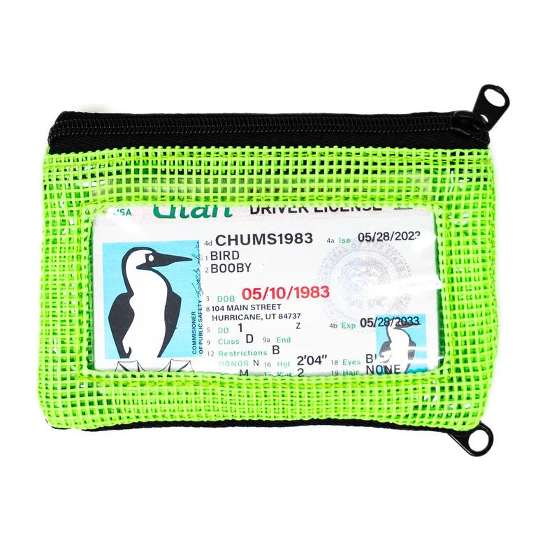 Chums Surfshorts Flow Wallet EV GREEN