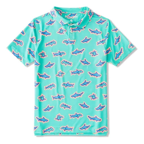 Chubbies Toddler Performance Polo LIL APEX SWIMMER