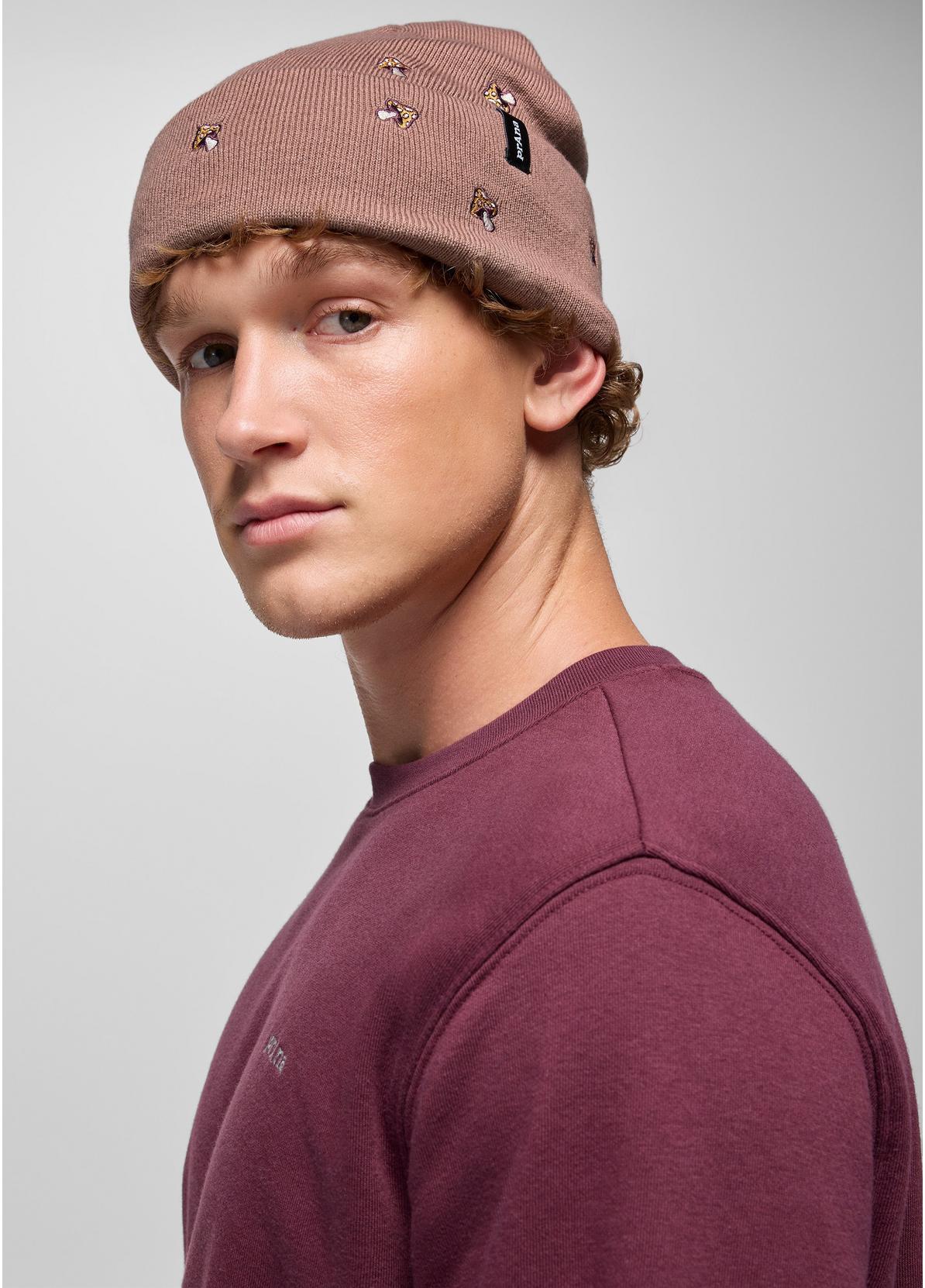 prAna Wild Now Beanie SHROOM SHROOM