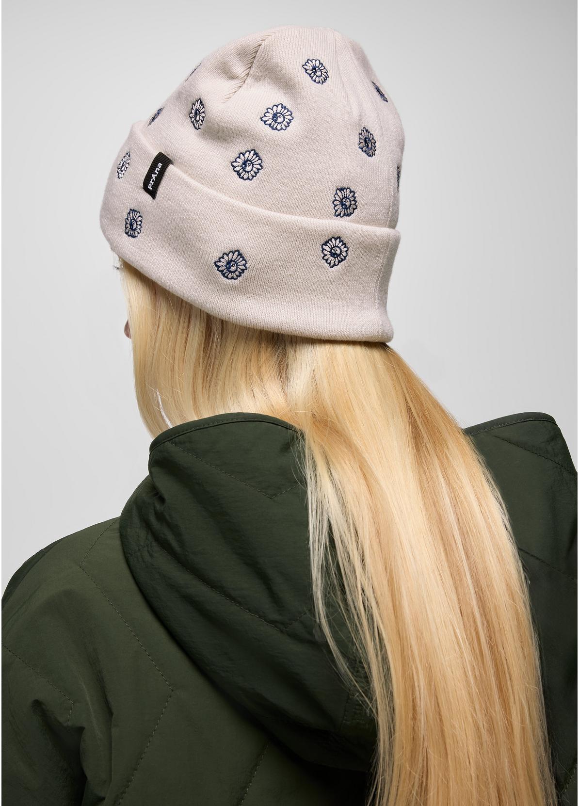 prAna Wild Now Beanie ALMOND YINYANG