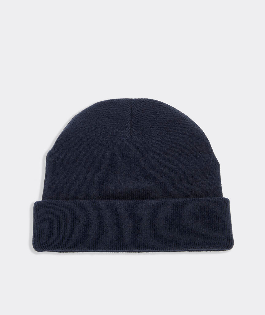 Vineyard Vines Merino Wool Watch Cap NAUTICAL NAVY