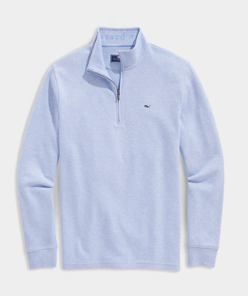Vineyard Vines M Saltwater 1/4 Zip JAKE BLUE