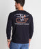 Vineyard Vines M LS Headless Horseman Tee JET BLACK