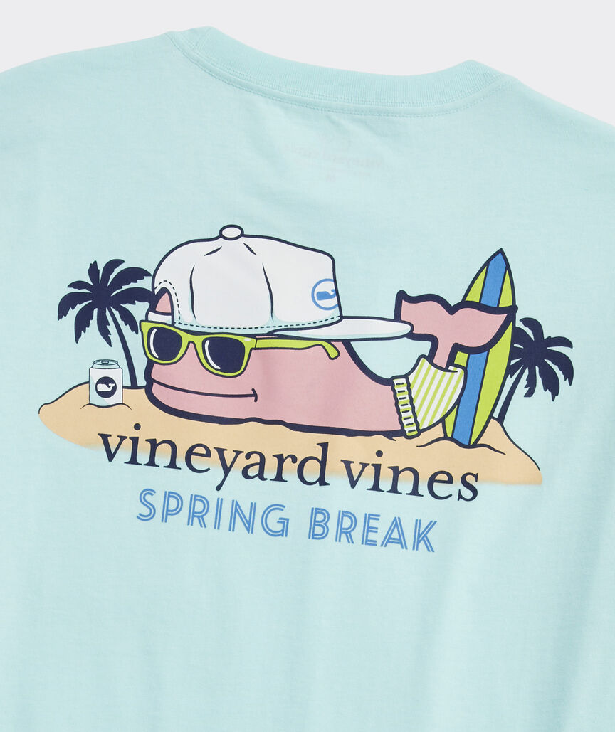 Vineyard Vines M SS Spring Break Whale ISLAND PARADISE