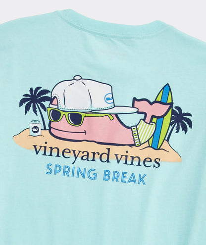 Vineyard Vines M SS Spring Break Whale ISLAND PARADISE
