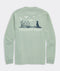 Vineyard Vines M LS Marsh Dog Tee DUNE GRASS
