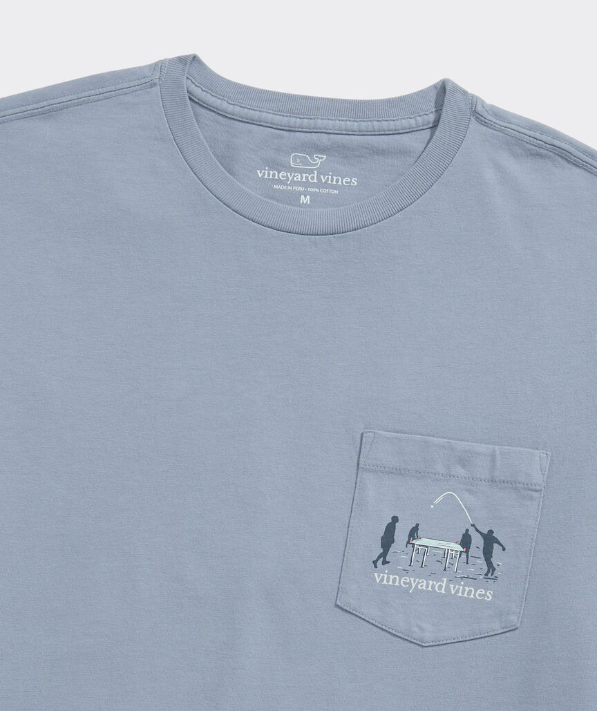 Vineyard Vines M SS Beer Die Tee SUMMER EVENING