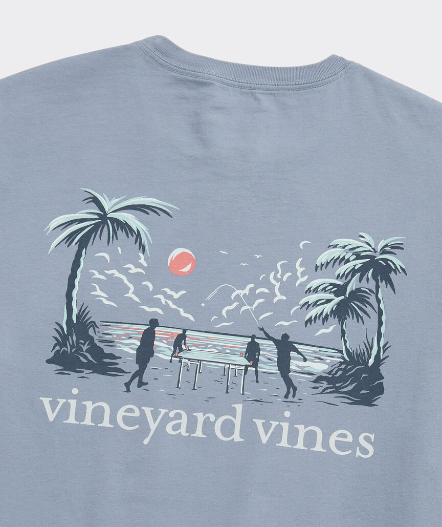 Vineyard Vines M SS Beer Die Tee SUMMER EVENING