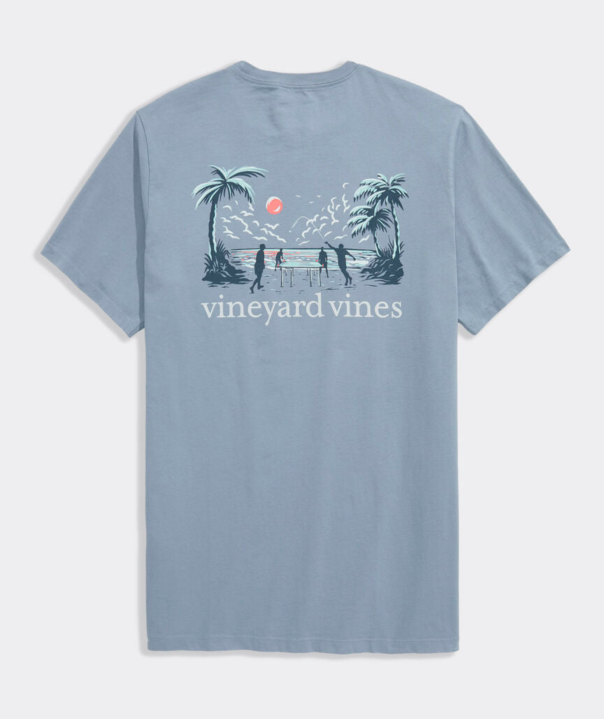 Vineyard Vines M SS Beer Die Tee SUMMER EVENING