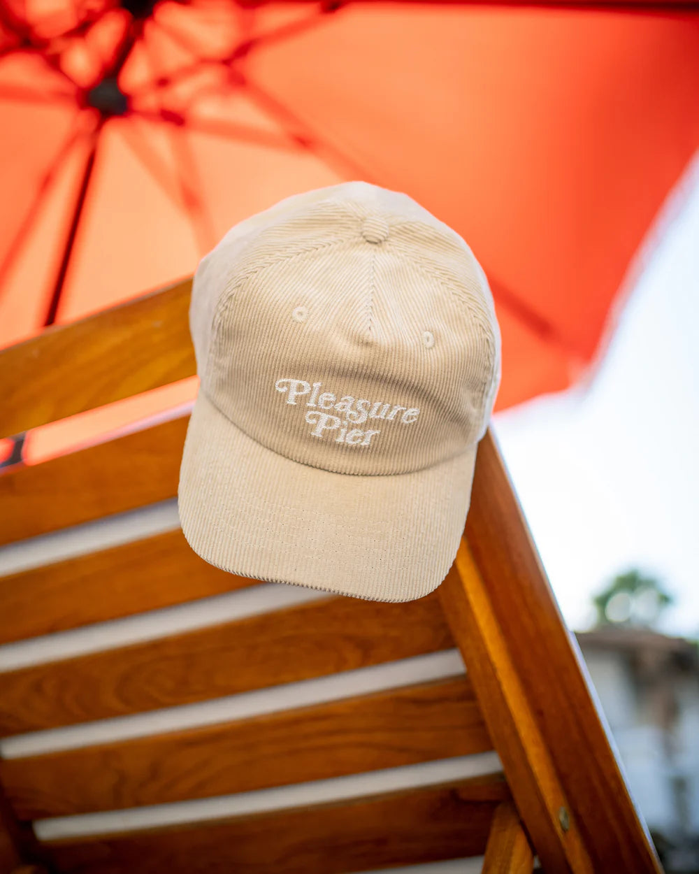 Hemlock Hat Co Pleasure Trucker Cord Trucker Hat OAT