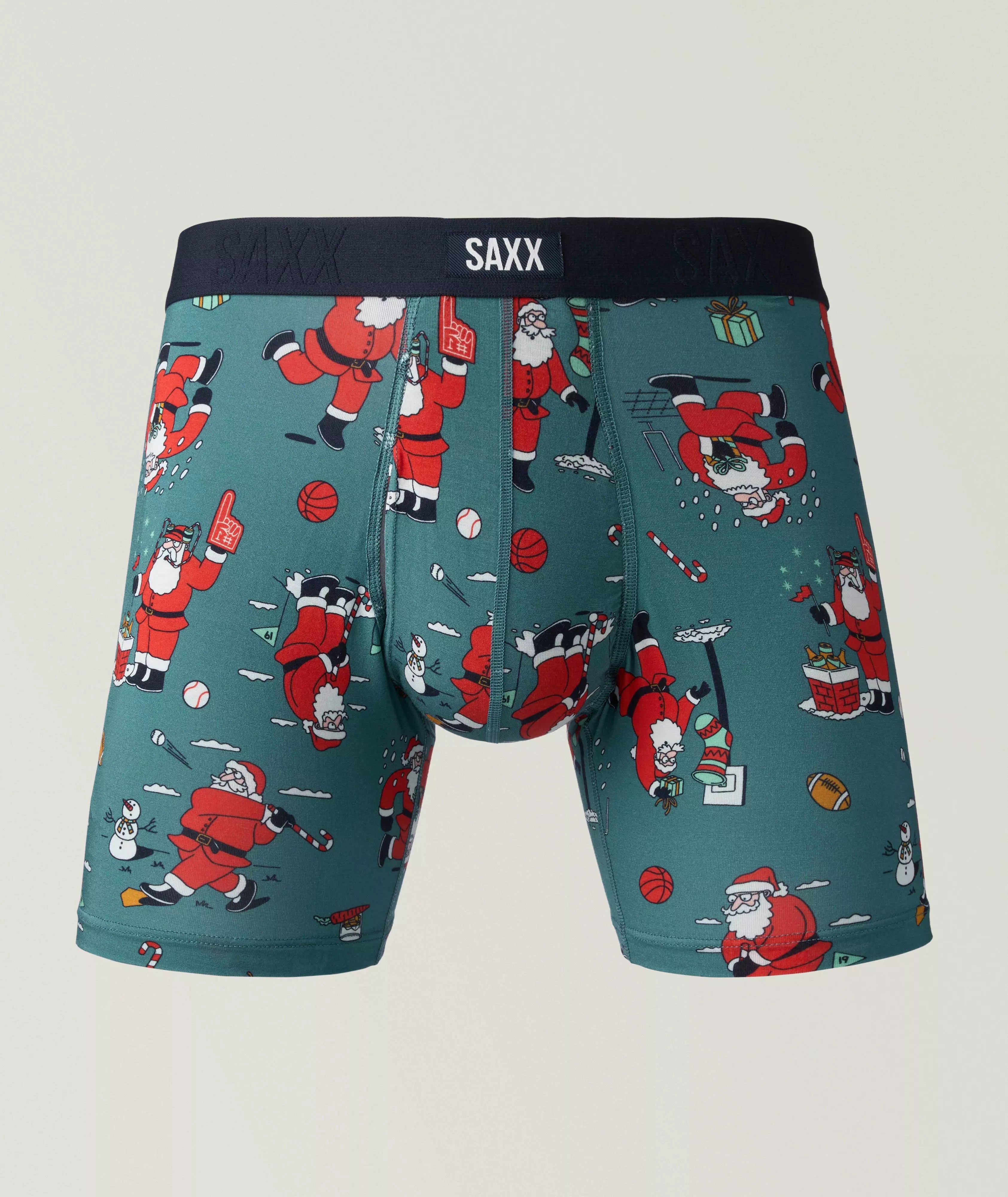 SAXX M Vibe Boxer Brief SANTATHALON SEASCAPE