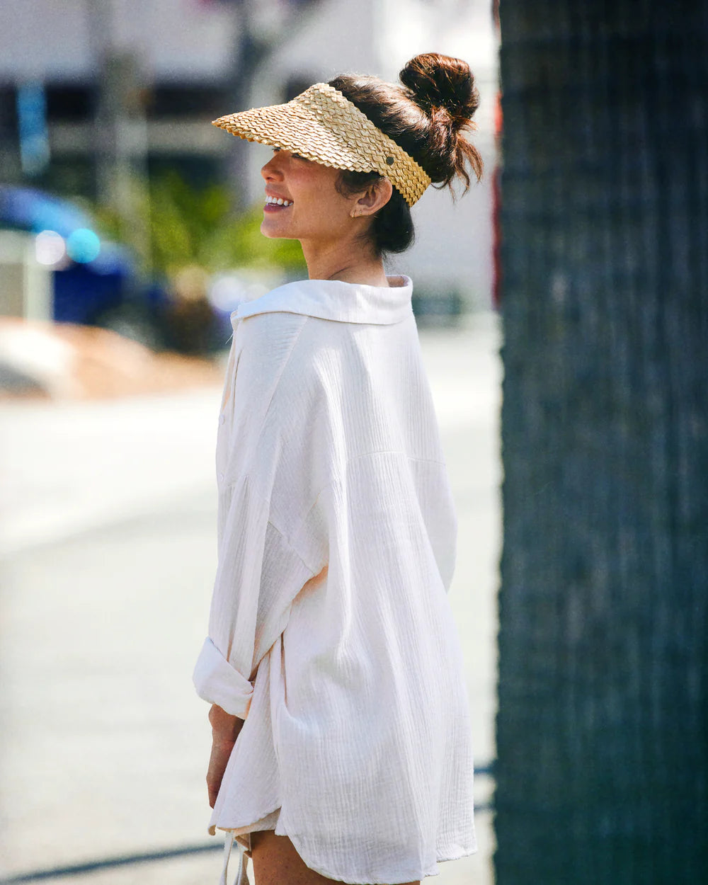 Hemlock Hat Co Capri Visor HONEYCOMB