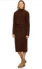 Flag & Anthem W Mecca Midi Dress BROWN HEATHER