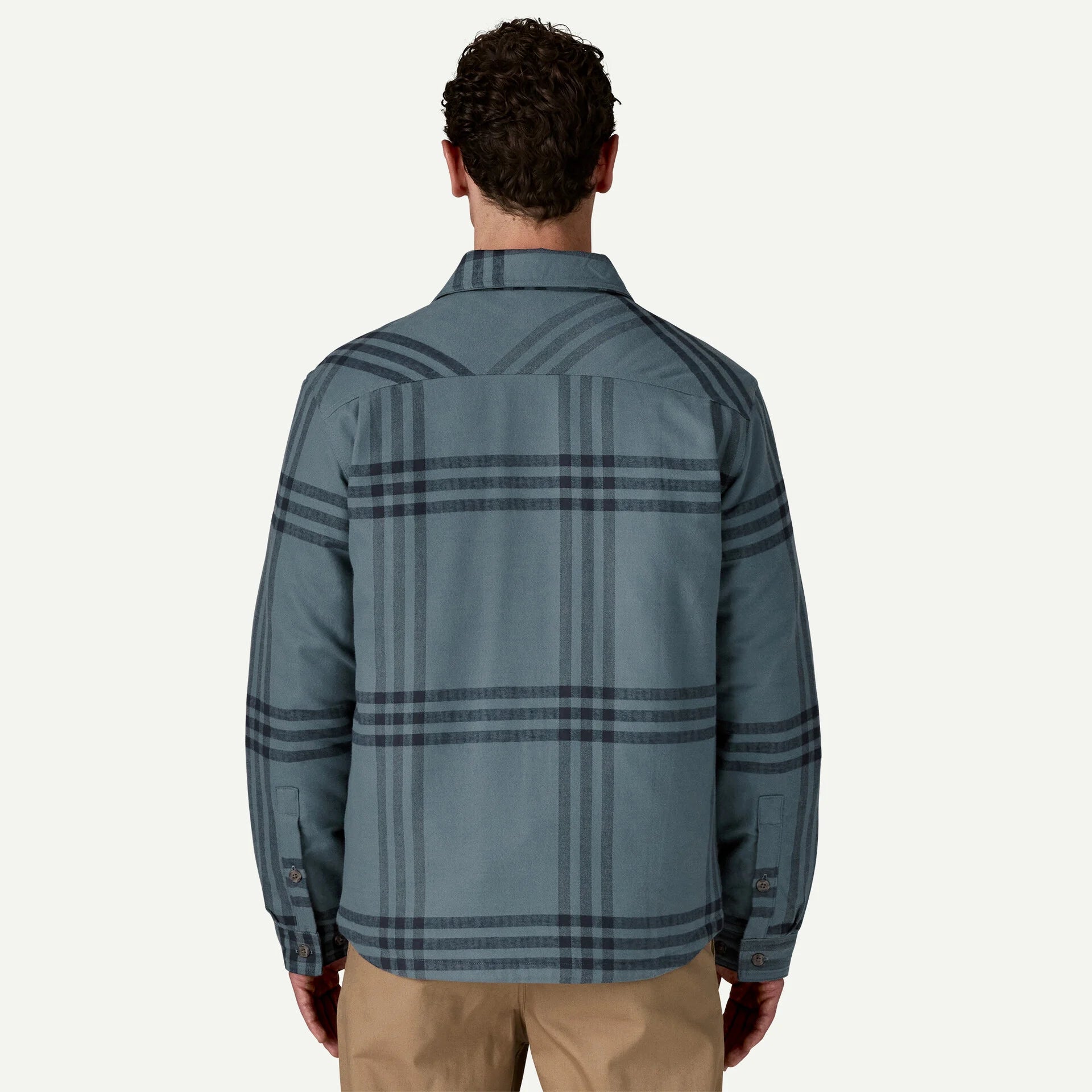 Patagonia M LW Insulated Fjord Flannel PLUME GREY