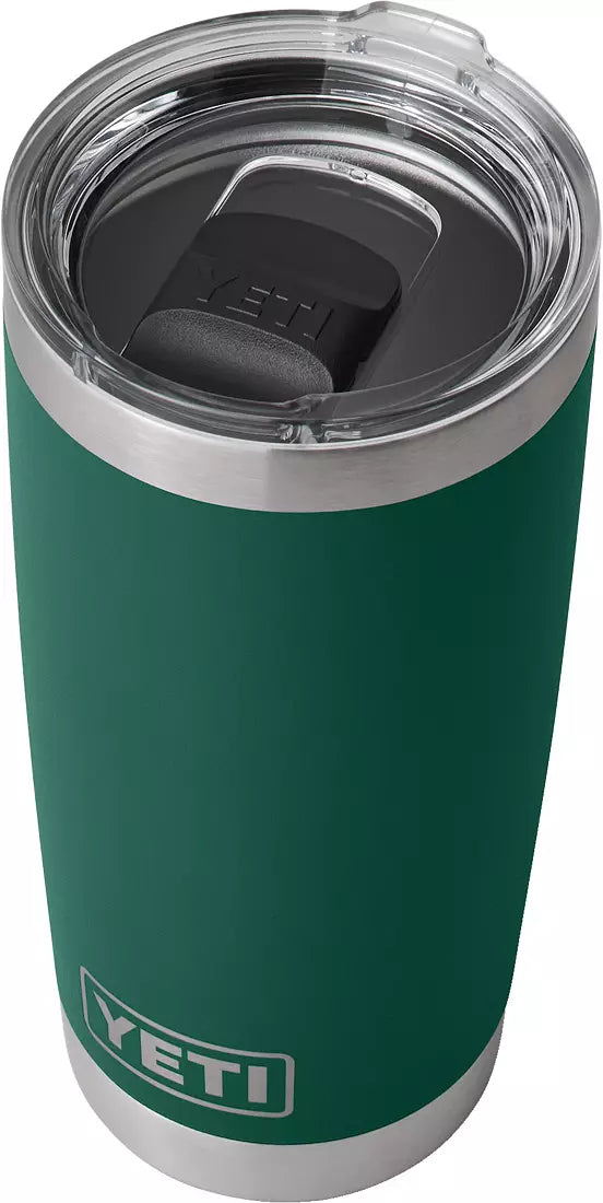 Yeti Rambler 20 oz Tumbler BLACK FOREST GREEN