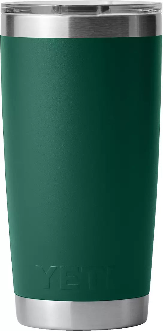 Yeti Rambler 20 oz Tumbler BLACK FOREST GREEN