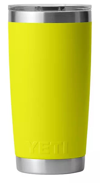 Yeti Rambler 20 oz Tumbler FIREFLY YELLOW