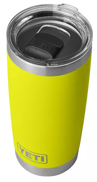 Yeti Rambler 20 oz Tumbler FIREFLY YELLOW