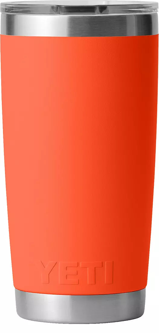 Yeti Rambler 20 oz Tumbler PAPAYA