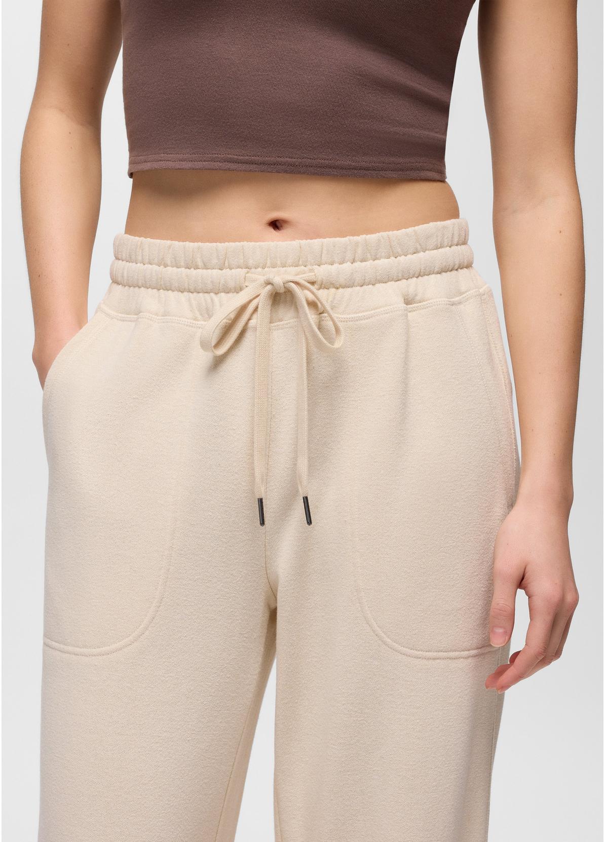 prAna W Cozy Up Wide Leg Pant CANVAS HEATHER