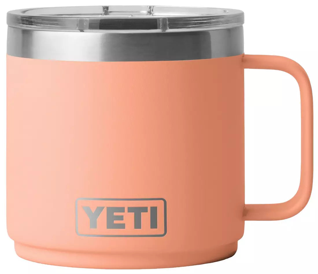 Yeti Rambler 14 oz Mug LOWCOUNTRY PEACH