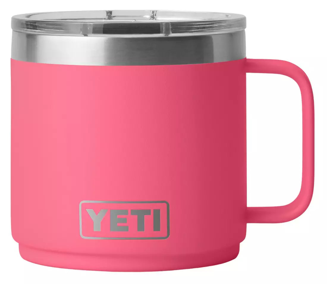 Yeti Rambler 14 oz Mug TROPICAL PINK
