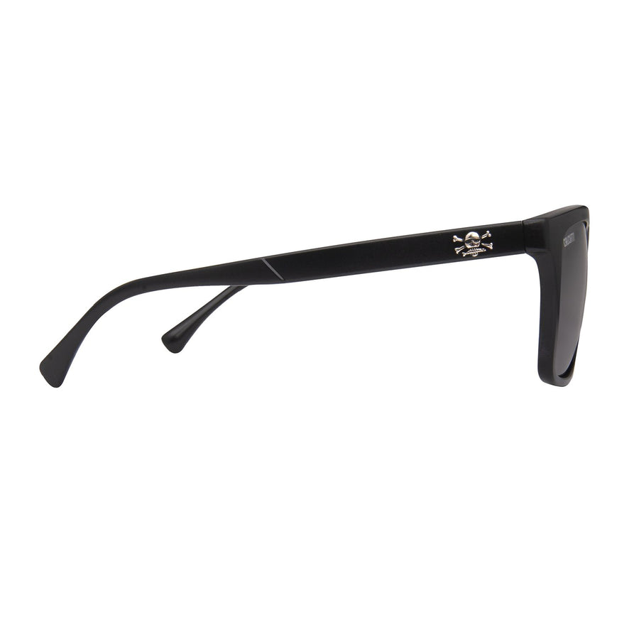Calcutta Intruder Sunglasses MATTE BLACK/SILVER